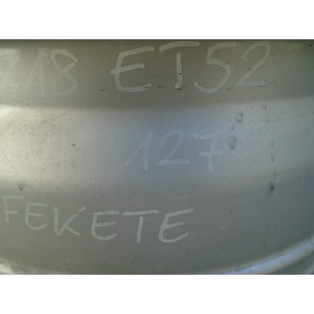 ÁR / db [GYÁRI BONTOTT] MINI COOPER - FELNI | R60/R61 | 7,5X18; ET52; 127-ES | FEKETE