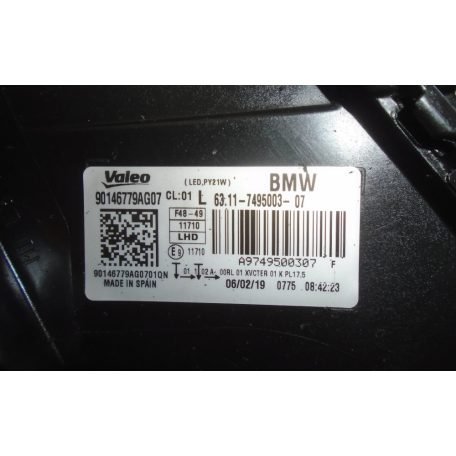 [GYÁRI BONTOTT] BMW - LED FÉNYSZÓRÓ , BAL OLDALI - X1/ F48 