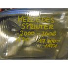 [UTÁNGYÁRTOTT] MERCEDES BENZ - SPRINTER BAL OLDALI FÉNYSZÓRÓ | (2000 - 2006) DEPO 