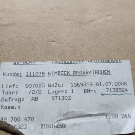 (GYÁRI ÚJ) BMW Bal oldali index 3-as E36