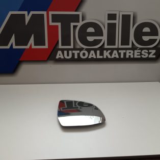   (GYÁRI ÚJ) BMW Jobb oldali, fűthető, széles látószögű tükör üveg   