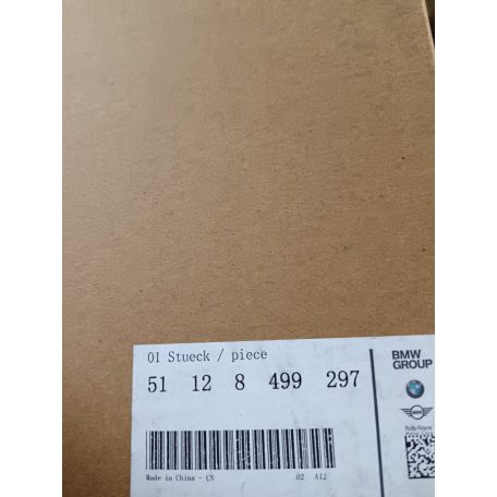 (GYÁRI ÚJ) BMW Lökhárító betét bal oldali iX3 G08 BEV