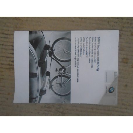 [GYÁRI ÚJ] BMW - BICIKLI TARTÓ (TETŐRE RÖGZÍTHETŐ!) - E ÉS F SZÉRIÁKHOZ - KOMPATIBILIS TÍPUSOK A LEÍRÁSBAN!