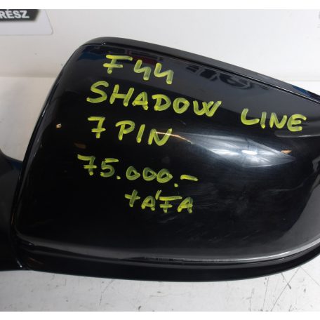 [GYÁRI BONTOTT] BMW TÜKÖR BAL OLDALI (KAMERÁS,INDEXES,SHADOWLINE,7 PIN) | 2-ES F44 |  