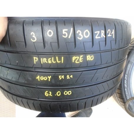 [GYÁRI BONTOTT] PIRELLI PZERO | 100Y | 305/30ZR21 | 2719 | 6,6mm 