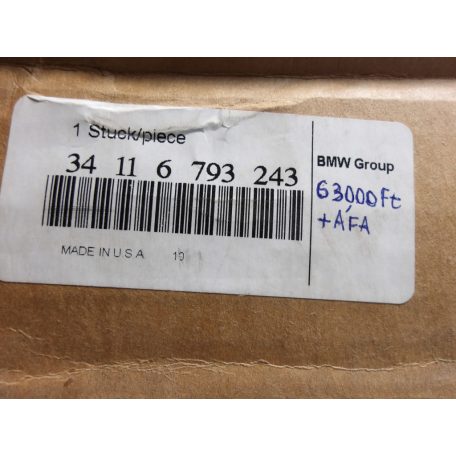 (ÁR/DB)[GYÁRI ÚJ] BMW ELSŐ FÉKTÁRCSA | X5 / X6 | 34 11 6886481