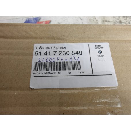 [GYÁRI ÚJ] BMW BAL OLDALI KAPASZKODÓ | 3-AS E90 +LCI / E91 +LCI | 51 41 7230849