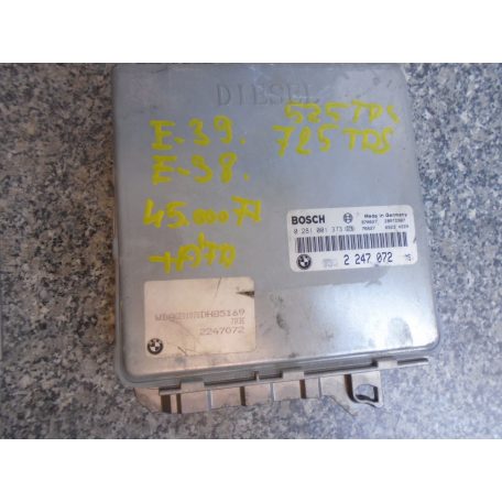 [GYÁRI BONTOTT] BMW - Motorvezérlő modul ECU - E39  525 TDS - E38  725 TDC 