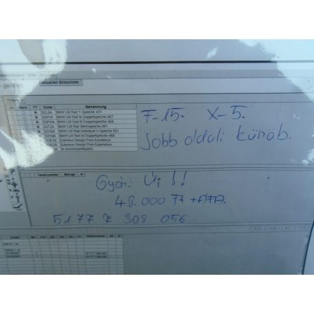 [GYÁRI ÚJ] BMW  - Jobb oldali küszöb burkolat / X5, F15  