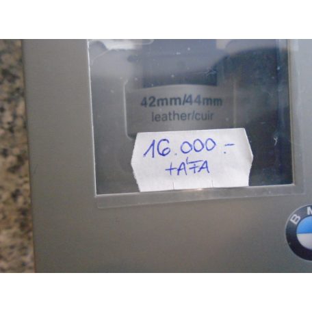 [GYÁRI ÚJ] BMW Apple Watch Bőrszíj ( fekete )