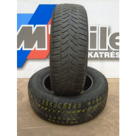 ÁR/DB! [GYÁRI BONTOTT] TÉLI GUMI - 235 / 65 R17  - 108H - DUNLOP - WINTER SPORT 5 - DOT: 3217; 6MM