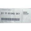   [GYÁRI ÚJ] BMW - DOBBETÉT ; BAL ELSŐ- HÁTSÓ RÉSZE "M" - 1-ES / E88 ; E82  - 51118045961