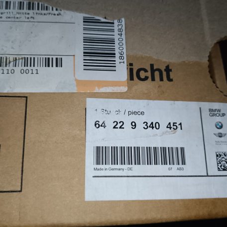 (GYÁRI ÚJ) MINI Légbeömlő F54+LCI