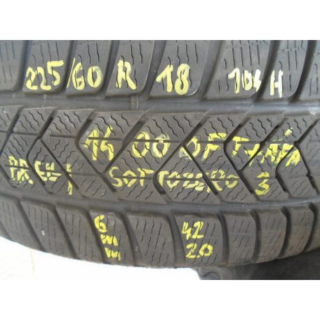 Pirelli Sottozero 3 - 225/60R18 - 104H - dot:4220 - 6mm