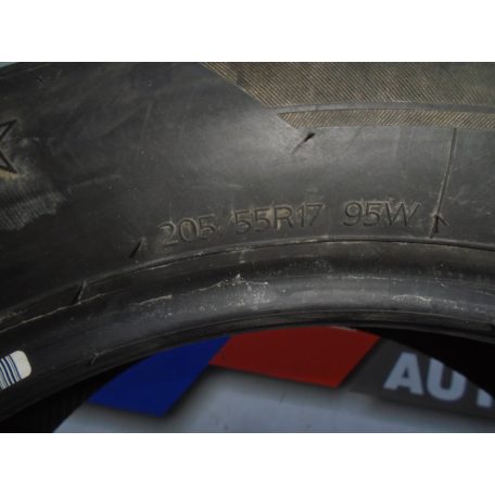 ÁR/GARNITÚRA [GYÁRI HASZNÁLT] NYÁRI GUMI - 205 / 55 R17 - 95W - HANKOOK - VENTUS S1 EVO - DOT: 3821; 6,2mm
