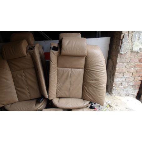 [GYÁRI BONTOTT] BMW E38 BŐR BELSŐ BÉZS KOMPLETT