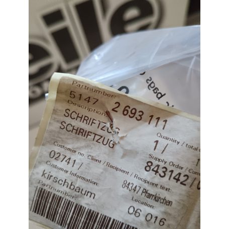 (GYÁRI ÚJ) BMW Öntapadós matrica "coupe" Z3 E36