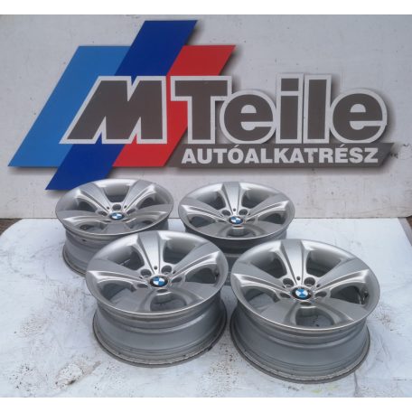 ÁR/DB! [GYÁRI BONTOTT] BMW - ALUFELNI GARNITÚRA 17" - STERNSPEICHE 117 - 7,5J X 17" - ET: 14 - 6-OS / E63+LCI ; E64+LCI -  6758776