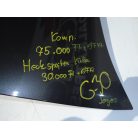 BMW 5-ös sorozat / G30  Csomagtérajtó (JEGES!) fekete