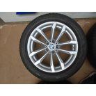 [GYÁRI HASZNÁLT] BMW - Alufelni szett 19" - Téli gumival V-Speiche 691 - X3 ; X4 / G01 ; G02 - 245/50R19 - 105V - Bridgestone Blizzak LM001 - dot: 4918 ; 6.5mm