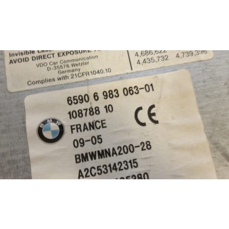 [GYÁRI BONTOTT] BMW MULTIMÉDIA E65/E66 6983063