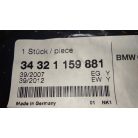 (GYÁRI ÚJ) BMW Hátsó fékcső 3-as sorozat E21 / E30 / E36 / 5-ös sorozat E28 / E34 / 2.5CS-3.0CS / 6-os sorozat E24 / 2500/3.3lI / 7-es sorozat E23 / E32 / 8-as sorozat E31 / Z1 Roadster / Z3 E36