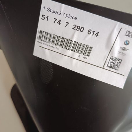 (GYÁRI ÚJ) BMW Légcső jobb oldali 4-es F32+LCI / F33+LCI / F36+LCI