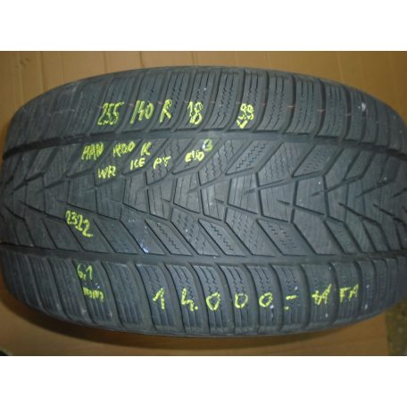 1 DARAB! [GYÁRI BONTOTT] TÉLI GUMI - 255 / 40 R18 - 99V - HANKOOK - WINTER ICEPT EVO 3 - DOT: 2322 - 6,1MM