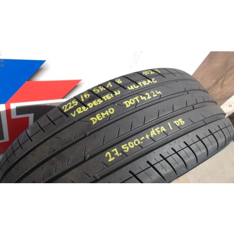 ÁR/DB[GYÁRI ÚJSZERŰ] VREDESTEIN ULTRA DEMO 225/55R18 NYÁRI GUMI DOT4224