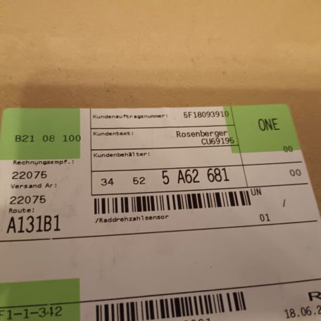 (GYÁRI ÚJ) BMW ABS érzékelő 5-ös G60 / G61 / G90 M5 / G99 M5 / 7-es G70