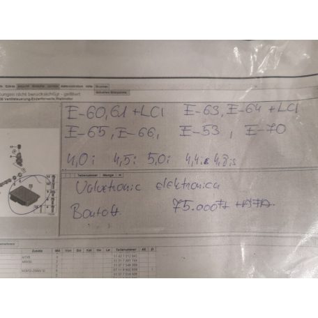 [GYÁRI BONTOTT] BMW - VALVETRONIC ELEKTRINKA | E60; E61 + LCI | E63;  E64 + LCI | E65; E66; E53; E70 | 4.0i; 4.5i; 5,0i; 4,4is; 4,8is |  7532878