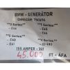   [GYÁRI BONTOTT, KIS SÉRÜLT] BMW - GENERÁTOR - 155 A - 14V - 3-AS ; 5-ÖS ; 7-ES ; X3 / E46 ; E60 ; E61 ; E65 ; E66 ; E83 - CIKKSZÁM: 7541694
