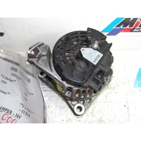 [GYÁRI BONTOTT, KIS SÉRÜLT] BMW - GENERÁTOR - 155 A - 14V - 3-AS ; 5-ÖS ; 7-ES ; X3 / E46 ; E60 ; E61 ; E65 ; E66 ; E83 - CIKKSZÁM: 7541694