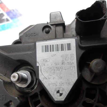 [GYÁRI BONTOTT, KIS SÉRÜLT] BMW - GENERÁTOR - 155 A - 14V - 3-AS ; 5-ÖS ; 7-ES ; X3 / E46 ; E60 ; E61 ; E65 ; E66 ; E83 - CIKKSZÁM: 7541694
