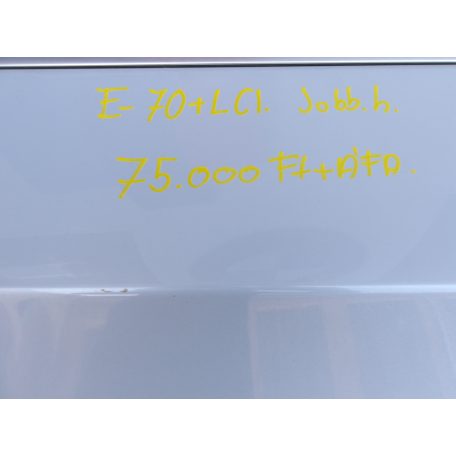 (ÁR/DB)[GYÁRI BONTOTT] BMW JOBB ELSŐ ÉS HÁTSÓ AJTÓ | X5 | E70 + LCI | SZÜRKE