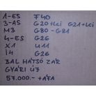 [GYÁRI ÚJ] BMW - AJTÓ ZÁR ; BAL HÁTSÓ - 1-ES ; 3-AS ; M3 ; 4-ES ; X1 ; I4 - F40 ; G20+LCI ; G21+LCI ; G80 ; G81 ; G26 ; U11 ; G26 