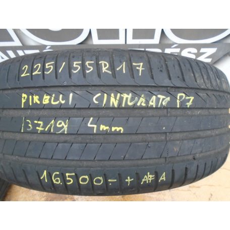 ÁR/ db! [GYÁRI HASZNÁLT] Pirelli Cinturato P7 - 225/55R17