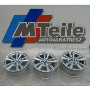   ÁR/DB! (3DB) [GYÁRI BONTOTT] BMW - ALUFELNI 16" - V-SPEICHE 656 - 3-AS / F30 LCI ; F31 LCI - 3611 6866304