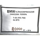 [GYÁRI BONTOTT] BMW - KLÍMAKOMPRESSZOR - 7-ES - (F01; F02); X6 - (E71) - CIKKSZÁM: 9205096 -