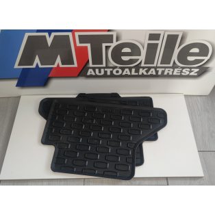  (GYÁRI ÚJ) BMW Gumiszőnyeg hátsó garnitúra fekete 6-os sorozat E64+LCI