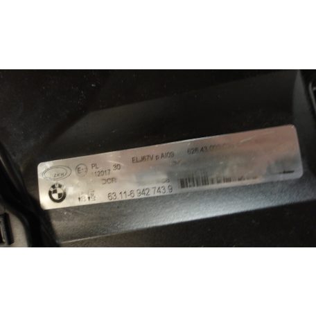 [GYÁRI BONTOTT] BMW BAL ELSŐ FÉNYSZÓRÓ E90/E91 DX 6942743