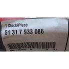 (GYÁRI ÚJ) BMW Szigetelés szélvédőre 4-es G26+LCI / i4 G26+LCI