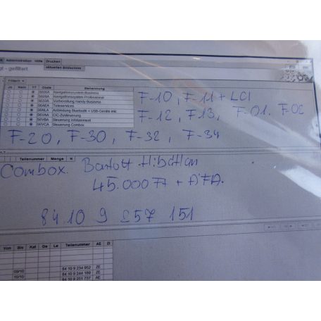 [GYÁRI HASZNÁLT] BMW - Combox - 1/3/5/6/7/ F10, F11+LCI, F12, F13, F01, F02, F20, F30, F32, F34