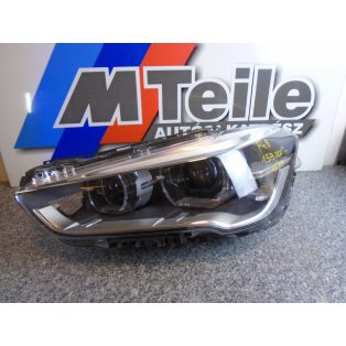   [GYÁRI BONTOTT] BMW - Bal első LED fényszóró - X1 - F48 JAVÍTOTT! (Gyári javító füllel)