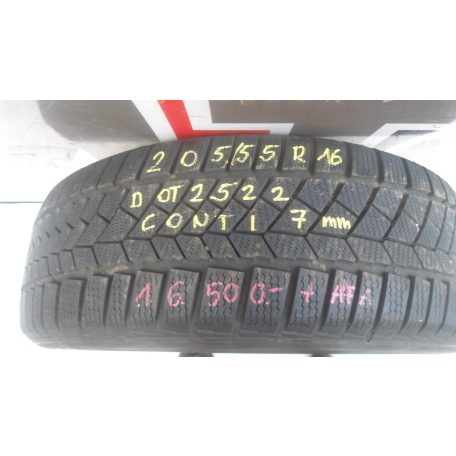 [GYÁRI BONTOTT ] CONTINENTAL TÉLI GUMI 205/55R18 DOT2522 7mm