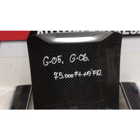  [GYÁRI BONTOTT]BMW G05/G06 CARBON KÖZÉPKONZOL RÉSZ 