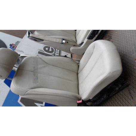 ÁR/SZETT (GYÁRI BONTOTT) BMW E63 FÉL TELJES ELEKTROMOS BŐR ELSŐ ÜLÉS PÁR