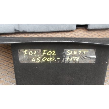  (GYÁRI BONTOTT) BMW F01/F02 CSOMAGTÉRKÁRPIT SZETT EGYBE