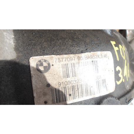 [GYÁRI BONTOTT] BMW HÁTSÓ DIFFERENCIÁLMŰ F01/F02 50i 7577097 3.46