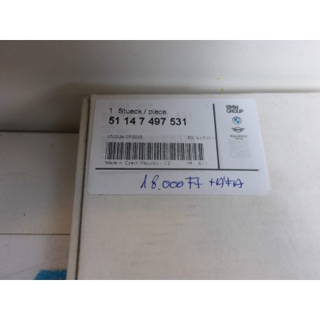 (GYÁRI ÚJ) BMW Embléma HÁTSÓ CSOMAGTÉR G22/G23+LCI/G82/G83 M4